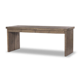 Warby Desk, Worn Oak Veneer