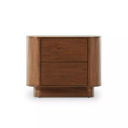 Paden Nightstand - Seasoned Brown Acacia by Four Hands