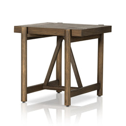 Goldthwaite End Table - Sienna Brown Pine