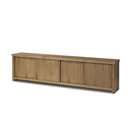 Laredo Media Console - Worn Oak