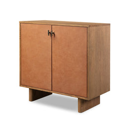 Posada Small Cabinet - Amber Oak Veneer