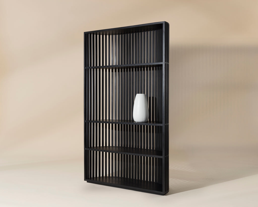 Tessa Bookcase - Black