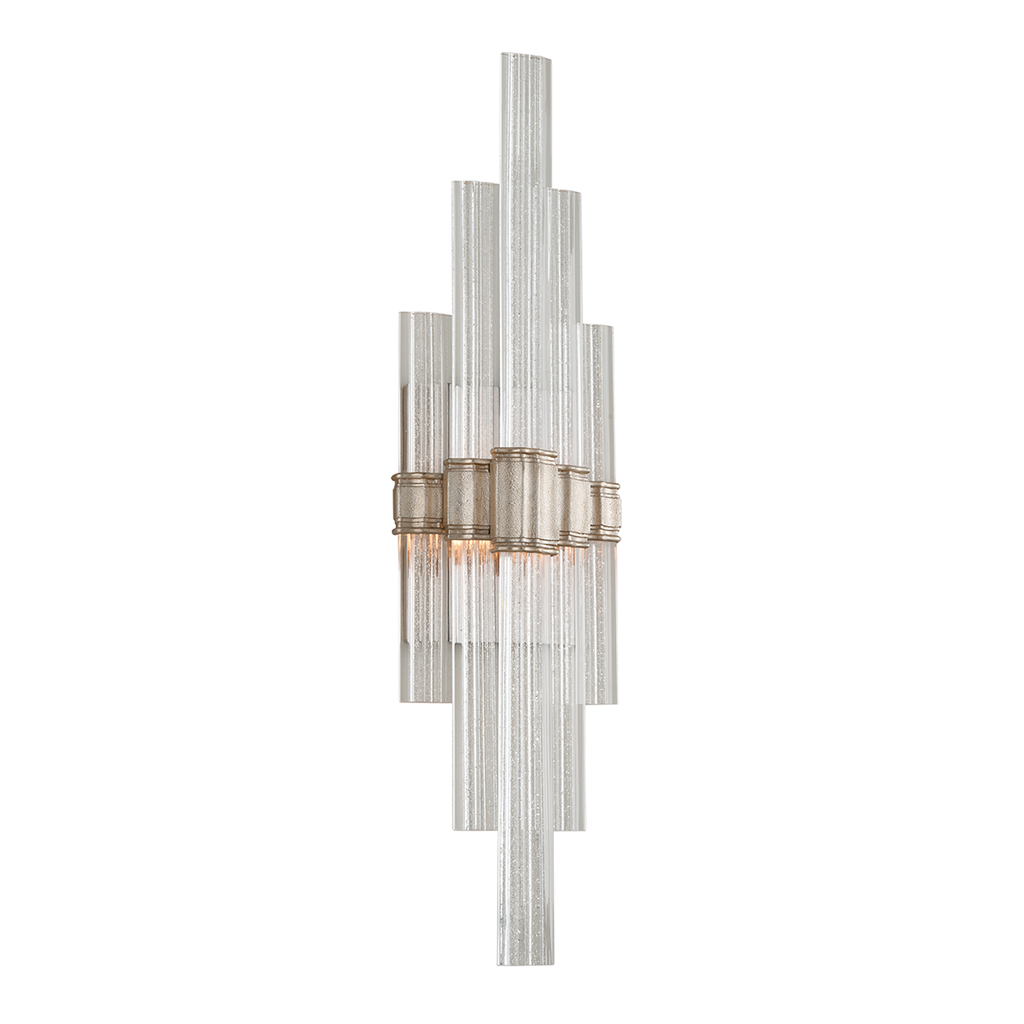 Viola Wall Sconce 27" - Silver Leaf