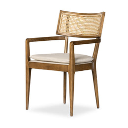 Britt Dining Armchair - Savile Flax by Four Hands