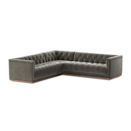 Maxx 3-Piece Sectional - Sapphire Birch