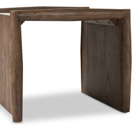 Glenview End Table, Weathered Oak