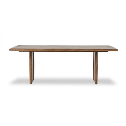 Glenview Dining Table, Weathered Oak