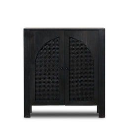 Tilda Bar Cabinet - Black Wash Mango