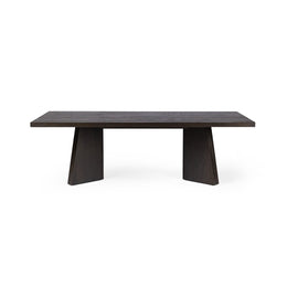 Shavano Dining Table, Espresso Oak Veneer