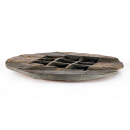 Stone Tic Tac Toe - Carbonized Black