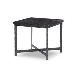 Hammered Iron End Table