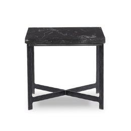 Hammered Iron End Table by Four Hands