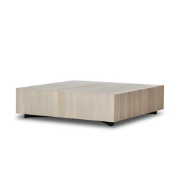 Hudson Large Square Coffee Table by Four Hands