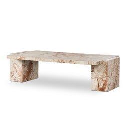 Romano Coffee Table - Desert Taupe Marble