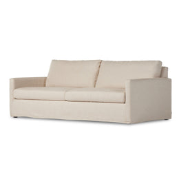 Maddox Slipcover Sofa - 93 Inch - Evere Creme