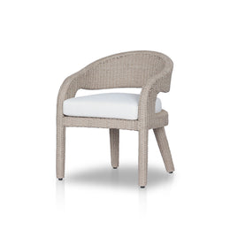 Hawkins Outdoor Dining Chair - Faye Cream