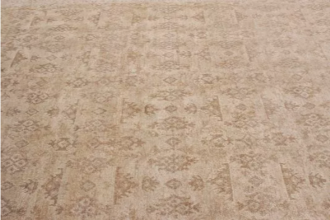 Rug & Kilim's Transitional Style Rug In Beige-Brown All Over Floral Pattern 2