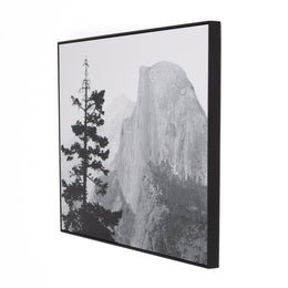 Half Dome From Glacier Point By Getty-Black