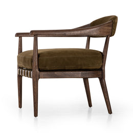 Dane Chair - Cottswald Moss Nubuck