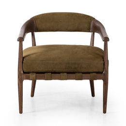 Dane Chair - Cottswald Moss Nubuck by Four Hands