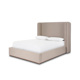 Octavia Bed - Alcala Taupe by Four Hands