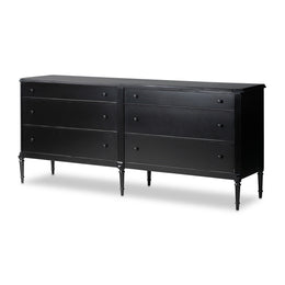 Lendon 6 Drawer Dresser - Black