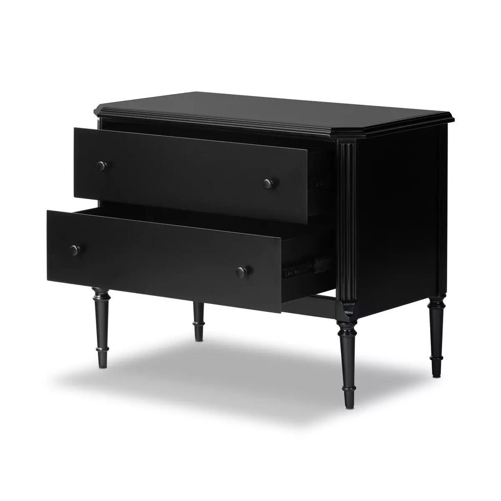 Lendon Nightstand, Black