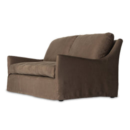 Monette Slipcover Sofa - Brussels Coffee