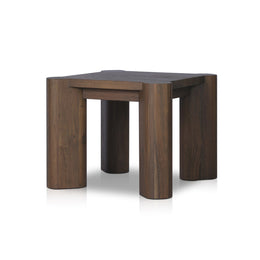 Soho Outdoor End Table - Stained Heritage Brown - FSC