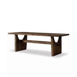 Merida Dining Table, Smoked Alder