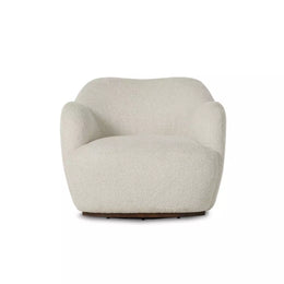 Julius Swivel Chair, Sheldon Ivory by Four Hands