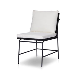 Crete Outdoor Dining Chair - Arashi Salt by Four Hands