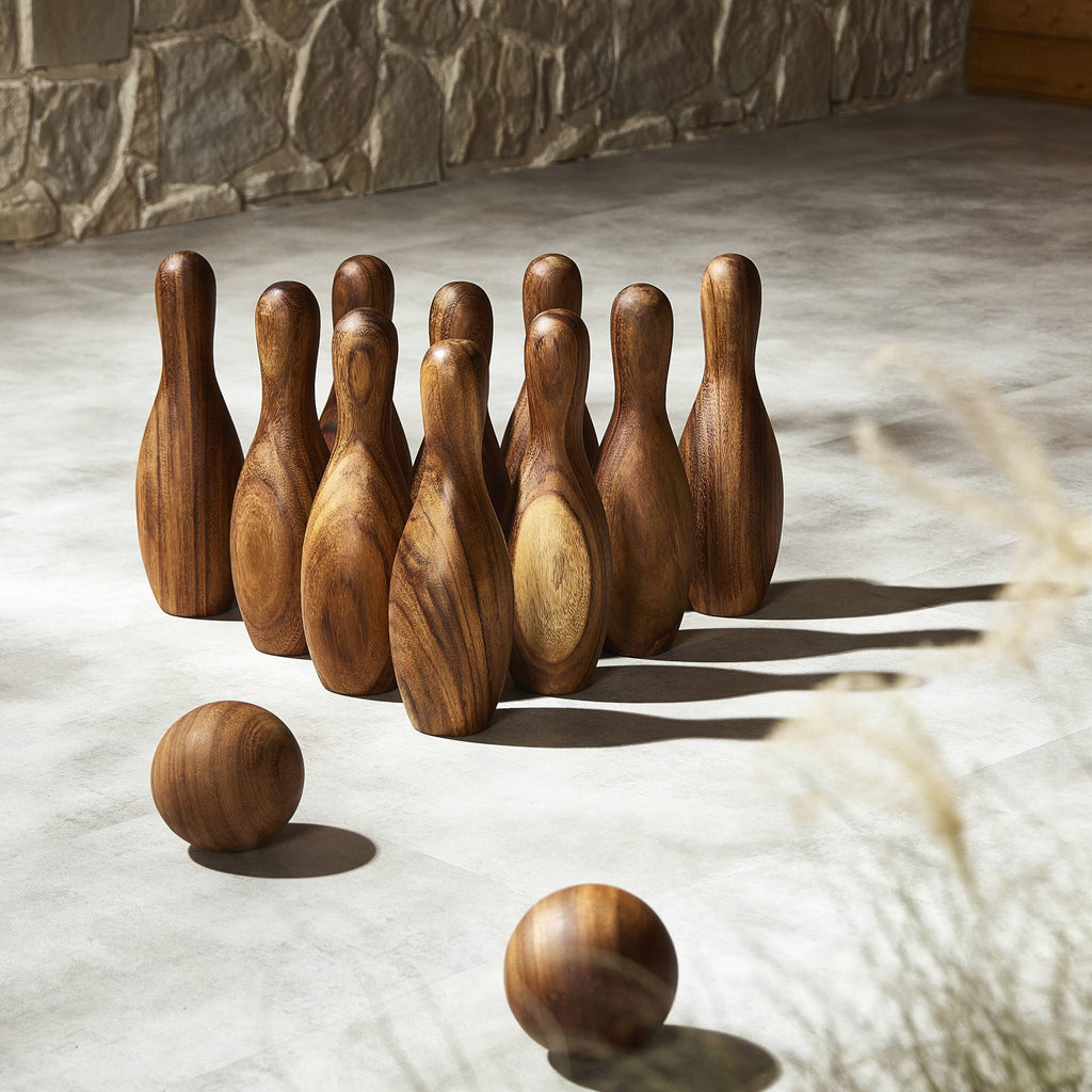 Outdoor Bowling Set - Golden Guanacaste