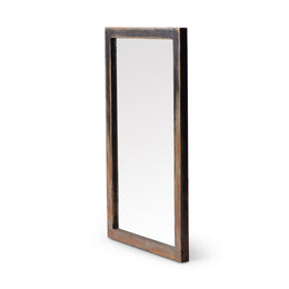 Hitchens Wall Mirror - Worn Black