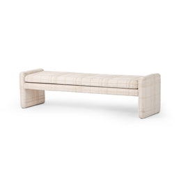 Serena Accent Bench - Sheffield Ivory