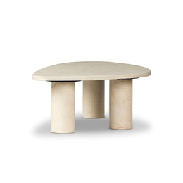 Zion Coffee Table - Cream Marble