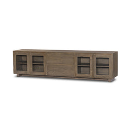 Toni Media Console - Worn Oak