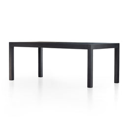 Isador Dining Table - Black Wash Poplar