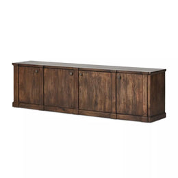 Newton Media Console - Brown