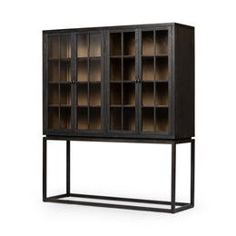 Palmer Cabinet - Aged Black