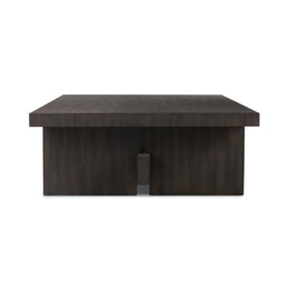 Isaac Coffee Table - Smoked Black Veneer