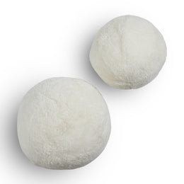 Balle Shearling Pillow Set - White Shorn Sheepskin