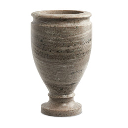 Devi Vase - Antique White Marble