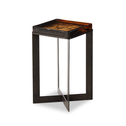 Lennie Cast Glass End Table by Four Hands