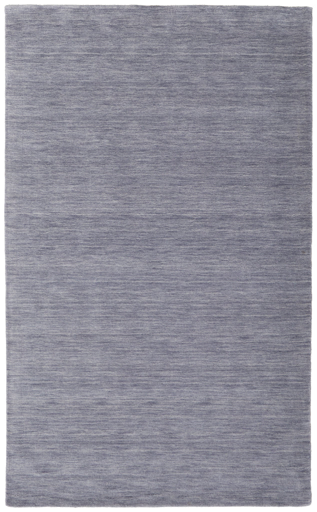 Luna Modern Solid Gray Blue Area Rug (9'6" x 13'6")