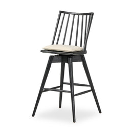 Lewis Swivel Bar + Counter Stool - Wallis