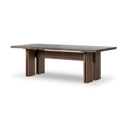 Railay Outdoor Dining Table 96 Inch - Stained Toasted Brown - FSC