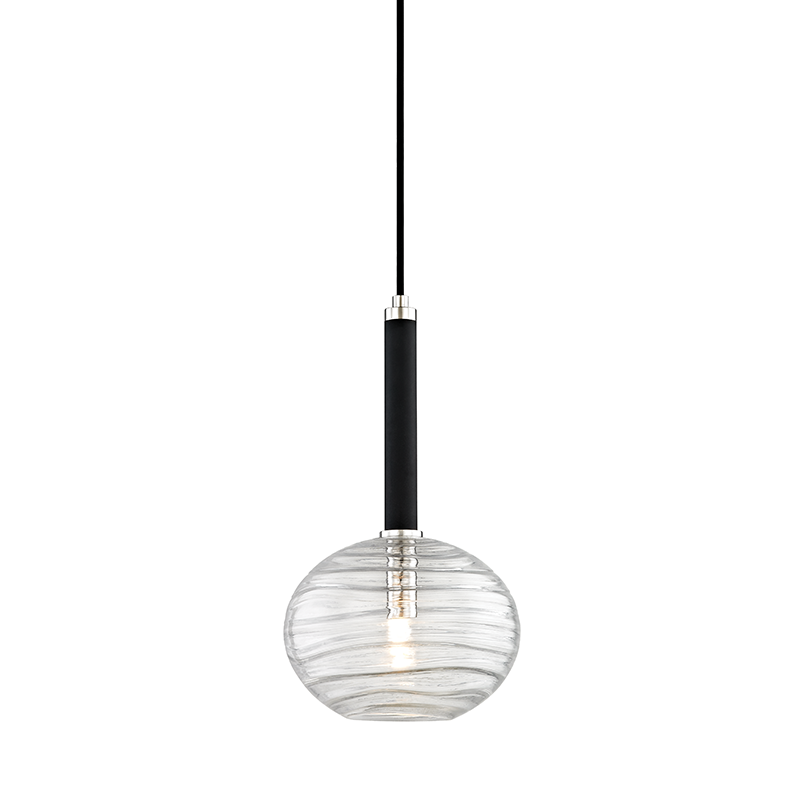 Breton Pendant - Polished Nickel