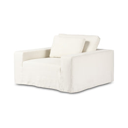 Ostend Outdoor Slipcover Chair - Bombay Flax