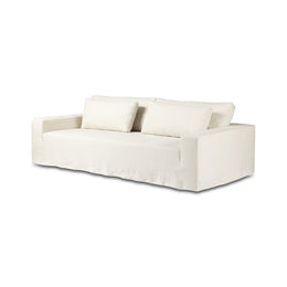 Ostend Outdoor Slipcover Sofa - 96 Inch - Bombay Flax